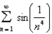 Test the series for convergence or divergence.  