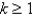 For which positive integers k is the series   convergent? A)    B)    C)    D)    E)   