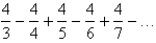 Determine which series is convergent. A)    B)   