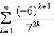 Test the series for convergence or divergence.  
