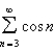 Test the series for convergence or divergence.  
