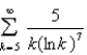 Test the series for convergence or divergence.  