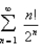 Determine whether the series is convergent or divergent.  