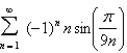 Determine whether the series converges or diverges.  