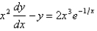 Solve the differential equation.   A)    B)    C)    D)    E)   