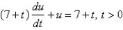 Solve the differential equation.  