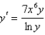 Solve the differential equation.  