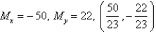 <strong>The masses are located at the point . Find the moments and and the center of mass of the system. ; </strong> A) B) C) D) E)