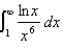 Evaluate the integral or show that it is divergent.  