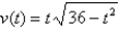 A body moves along a coordinate line in such a way that its velocity at any time t, where   , is given by   . Find its position function if it is initially located at the origin.