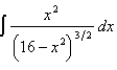 Evaluate the integral.  