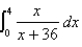 Evaluate the integral.  