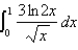 Evaluate the following integral.  