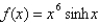 Find the derivative of    