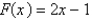 Find the work done by the force   (measured in pounds) in moving an object along the x-axis from   to   . (x is measured in feet.)