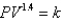 In a steam engine the pressure and volume of steam satisfy the equation   , where k is a constant. (This is true for adiabatic expansion, that is, expansion in which there is no heat transfer between the cylinder and its surroundings.) Calculate the work done by the engine (in ft-lb) during a cycle when the steam starts at a pressure of   and a volume of   and expands to a volume of   Use the fact that the work done by the gas when the volume expands from   to volume   is   .