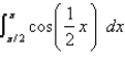 Evaluate the integral.  