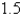 The speed of a runner increased steadily during the first three seconds of a race. Her speed at half-second intervals is given in the table. Find a lower estimate for the distance that she traveled during these three seconds.                     2.5 4.4 6.5 9.4 12.2 16.8