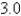 The speed of a runner increased steadily during the first three seconds of a race. Her speed at half-second intervals is given in the table. Find a lower estimate for the distance that she traveled during these three seconds.                     2.5 4.4 6.5 9.4 12.2 16.8