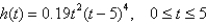 The altitude (in feet) attained by a model rocket t sec into flight is given by the function   . When is the rocket ascending, and when is it descending? What is the maximum altitude attained by the rocket?