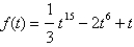 Differentiate the function.  