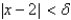 Find a number   such that if   , then   , where   .