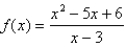 Use the graph of   to guess at the limit   , if it exists.   A) 1 B) 3 C) Does not exist D) -2
