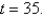 Suppose the distance s (in feet)  covered by a car moving along a straight road after t sec is given by the function   Calculate the (instantaneous)  velocity of the car when   A) 223 ft/sec B) 16 ft/sec C) 560 ft/sec D) 4130 ft/sec