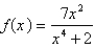 Determine whether f is even, odd, or neither.   A) even B) odd C) neither