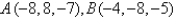 Find the length of the median of side AB of the triangle with vertices