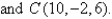 Find the length of the median of side AB of the triangle with vertices