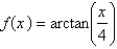 Find a power series representation for the function and determine the radius of convergence.