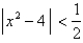 Use the given graph of   to find a number   such that   whenever   . Round your answer to two decimal places.   <div style=padding-top: 35px> 