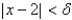 Use a graph to find a number   such that   whenever   .<div style=padding-top: 35px> 