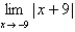 Evaluate the limit.  <div style=padding-top: 35px> 