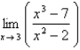 Evaluate the limit.  <div style=padding-top: 35px> 