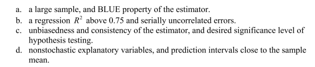 The components of internal validity are
