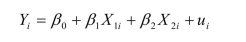 In the multiple regression model with two explanatory variables (a)What are your expected signs for the regression coefficient? Calculate the coefficients and see if their signs correspond to your intuition.