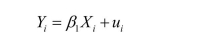 Assume that your population regression function is i.e., a regression through the origin (no intercept).Under the homoskedastic normal regression assumptions, the t-statistic will have a Student t distribution with n-1 degrees of freedom, not n-2 degrees of freedom, as was the case in Chapter 5 of your textbook.Explain.Do you think that the residuals will still sum to zero for this case?