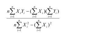 The help function for a commonly used spreadsheet program gives the following definition for the regression slope it estimates: Prove that this formula is the same as the one given in the textbook.