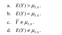 When you are testing a hypothesis against a two-sided alternative, then the alternative is written as