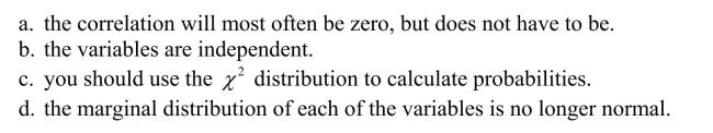 If variables with a multivariate normal distribution have covariances that equal zero, then