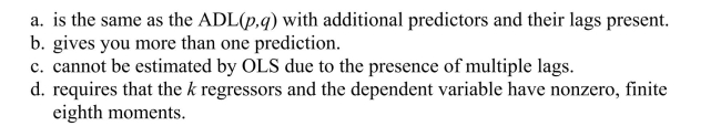 The Times Series Regression with Multiple Predictors