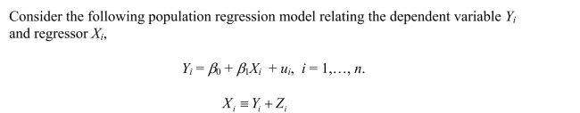 where Z is a valid instrument for X. (a)