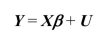 (Requires Matrix Algebra)The population multiple regression model can be written in matrix form as Note that the X matrix contains both k endogenous regressors and (r +1)included exogenous regressors (the constant is obviously exogenous). The instrumental variable estimator for the overidentified case is