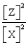 For the following general reaction equation, choose the correct form of the equilibrium constant expression from the response list:   A)    B)    C)    D)   