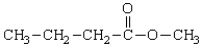 The IUPAC name for the ester   is A)  butyl methanoate B)  methyl butanoate C)  methyl butyl ester D)  methyl carboxybutane