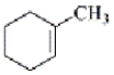 The correct IUPAC name for   is A)  1-methyl-2-cyclohexene B)  2-methyl-1-cyclohexene C)  1-methylcyclohexene D)  3-methylcyclohexene