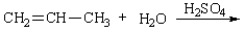 For the following reaction, select a correct product characterization from the response list.   A)  An alkane is formed. B)  An alkene is formed. C)  An aromatic hydrocarbon is formed. D)  Markovnikov's rule is needed to predict the major organic product.