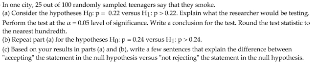 3 Test hypotheses about a population proportion using the binomial probability distribution.